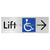 Lift Access w/ Large Arrow