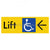 Lift Access w/ Large Arrow