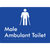 Male Ambulant Toilet