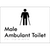 Male Ambulant Toilet