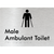 Male Ambulant Toilet