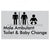 Male Toilet with Ambulant Cubicle and Baby Change w/ Air Lock