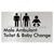 Male Toilet with Ambulant Cubicle and Baby Change w/ Air Lock