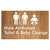 Male Toilet with Ambulant Cubicle and Baby Change w/ Air Lock