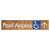 Pool Access w/ Large Arrow