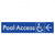 Pool Access w/ Large Arrow