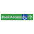 Pool Access w/ Large Arrow