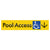Pool Access w/ Large Arrow