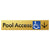 Pool Access w/ Large Arrow