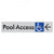Pool Access w/ Large Arrow