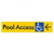 Pool Access w/ Large Arrow
