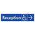 Reception Access w/ Large Arrow