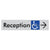 Reception Access w/ Large Arrow
