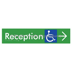 Reception Access w/ Large Arrow