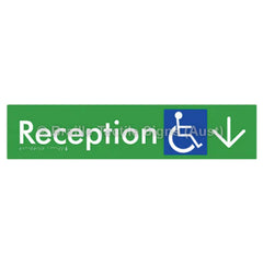 Reception Access w/ Large Arrow