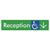 Reception Access w/ Large Arrow