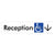 Reception Access w/ Large Arrow