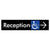 Reception Access w/ Large Arrow