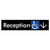 Reception Access w/ Large Arrow