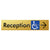 Reception Access w/ Large Arrow