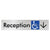 Reception Access w/ Large Arrow