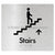 Stairs (Up) w/ Small Arrow: U