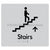 Stairs (Up) w/ Small Arrow: U
