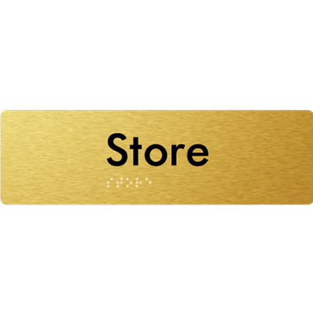 Braille Sign Store - Braille Tactile Signs Aust. - BTS433-aliG - Custom Signs - Fast Shipping - High Quality - Australian Made & Owned