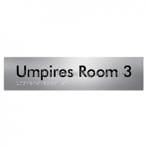 Umpires Room 3 - Braille Tactile Signs Aust.