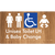 Unisex Accessible Toilet LH & Baby Change