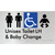 Unisex Accessible Toilet LH & Baby Change