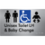 Unisex Accessible Toilet LH & Baby Change
