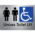 Unisex Accessible Toilet LH / RH
