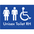 Unisex Accessible Toilet LH / RH