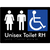 Unisex Accessible Toilet LH / RH