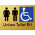 Unisex Accessible Toilet LH / RH