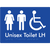 Unisex Accessible Toilet LH / RH