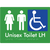 Unisex Accessible Toilet LH / RH