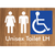 Unisex Accessible Toilet LH / RH