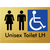 Unisex Accessible Toilet LH / RH
