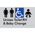 Unisex Accessible Toilet RH & Baby Change
