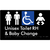 Unisex Accessible Toilet RH & Baby Change