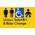 Unisex Accessible Toilet RH & Baby Change