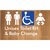 Unisex Accessible Toilet RH & Baby Change