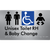 Unisex Accessible Toilet RH & Baby Change