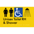 Unisex Accessible Toilet RH & Shower