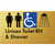 Unisex Accessible Toilet RH & Shower