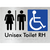 Unisex Accessible Toilet RH w/ Air Lock