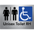 Unisex Accessible Toilet RH w/ Air Lock