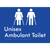 Unisex Ambulant Toilet